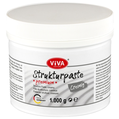 Viva Decor Strukturpaste Premium cremig (GP1L=25.50€)